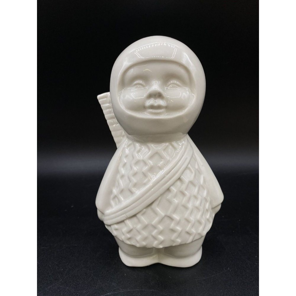 Benihana White Ceramic Beni Boy Ninja Tiki Style Cocktail Mug